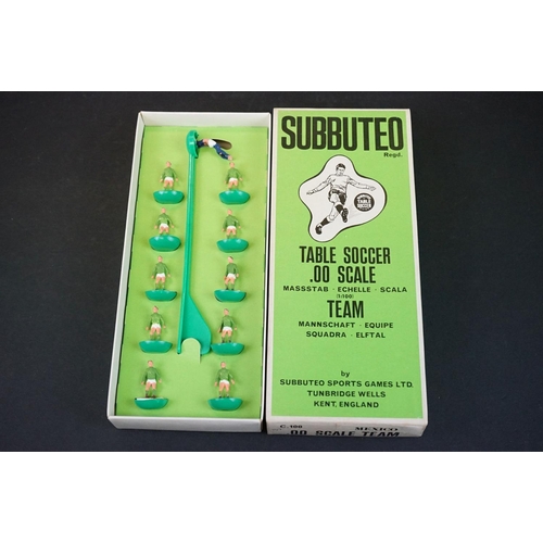 299 - Subbuteo - Six boxed HW Subbuteo International teams to include Peru, Argentina, Mexico, Chile, El S... 