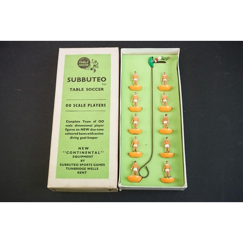 300 - Subbuteo - Nine boxed HW Subbuteo teams in white rimmed boxes to include 25 Celtic, 7 West Ham Unite... 