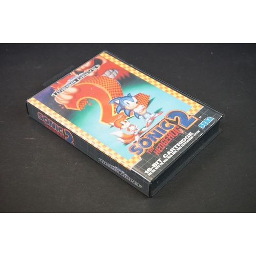 387 - Retro Gaming - 13 Boxed Sega Mega Drive games to include Taz Mania, Super League, Sonic 2, Mercs, Qu... 