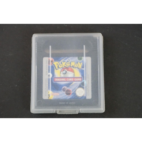 388 - Retro Gaming - Four Pokemon Games to include boxed Nintendo Gameboy Yellow Version (with instruction... 