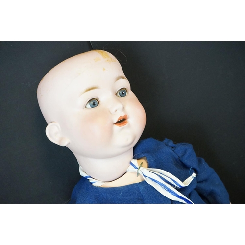 405 - Three early 20th C Armand Marseille bisque headed dolls to include marked Germany 990 A14M (loose wi... 