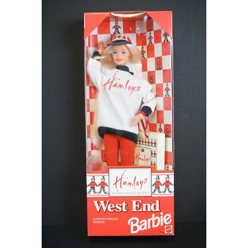 433 - Barbie - 13 Boxed Mattel Barbie dolls to include Tropical, Florida, Hamleys West End, Princess 22891... 