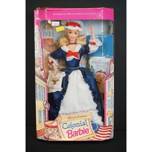 434 - Barbie - Nine boxed Mattel Barbie dolls to include Air Force Stars n Stripes, Horse Lovin, Toy Story... 