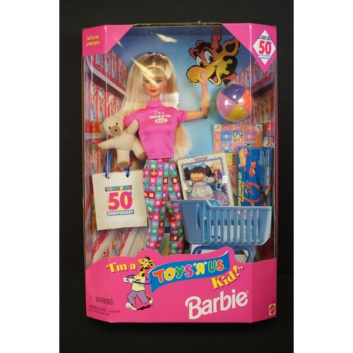 434 - Barbie - Nine boxed Mattel Barbie dolls to include Air Force Stars n Stripes, Horse Lovin, Toy Story... 