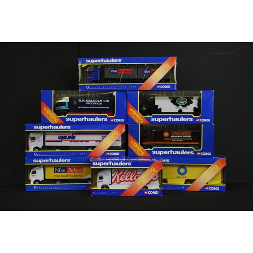 1086 - 26 Boxed Corgi Superhaulers diecast model trucks to include TY86716, TY86808, TY87009, 59574, TY8660... 