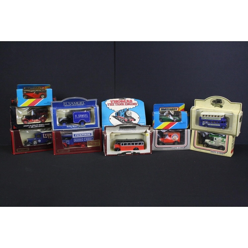 1087 - Collection of  over 40 mostly boxed diecast models, to include Matchbox, Exclusive First Editions, L... 