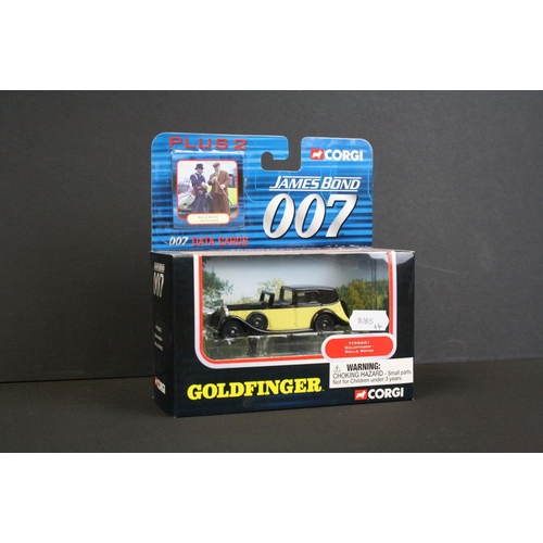 1089 - Four Boxed Corgi TV related diecast models / multi-model sets to include 3 x James Bond 007 (TY95903... 