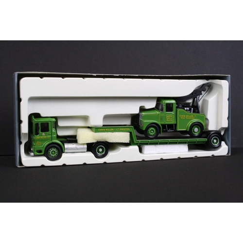 1091 - Seven Boxed Corgi Heavy Haulage diecast models & multi-model sets, to include 3 x ltd edn examples (... 