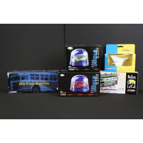 1098 - 28 Boxed Corgi diecast models to include US55023 Vintage Bus Lines, 3 x Corgi Classics Vintage Buses... 