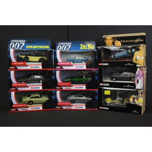 1100 - 20 Boxed Corgi James Bond 007 diecast models to include 6 x James Bond Collection model & figure set... 