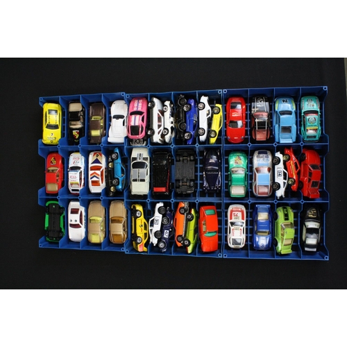 1107 - ERTL ' Replica Series ' 1980s Collector's Case housing 45 diecast models within three trays, to incl... 