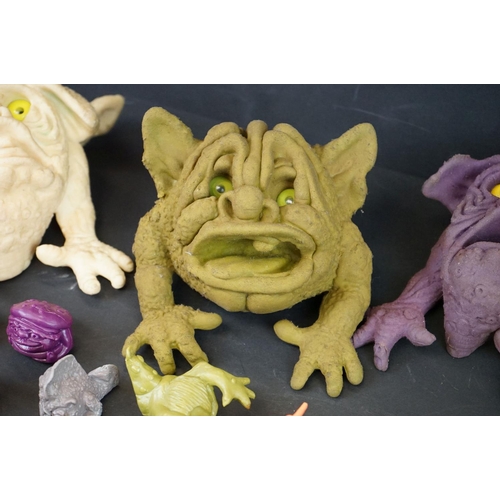 389 - Boglins - Three Boglins (Shlurp, Klang & Squawk) and over 35 Mini / Baby Boglins