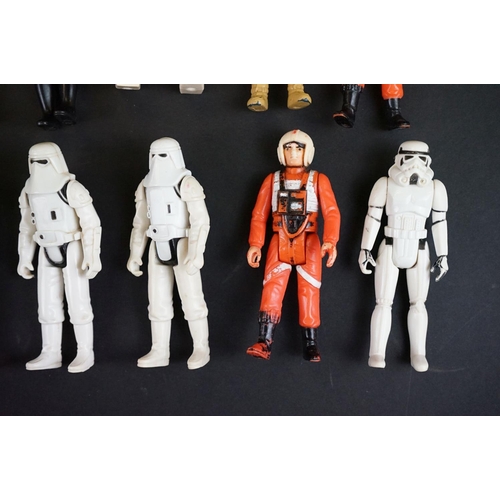 391 - Star Wars - 52 original Star Wars figures to include Jawa, 4 x Snowtrooper, Tia Pilot, Boba Fett, 4L... 