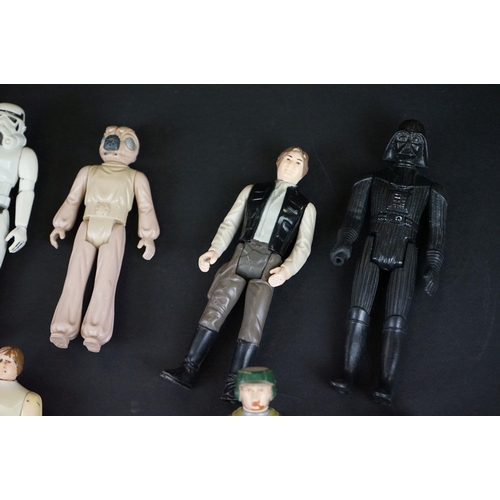 391 - Star Wars - 52 original Star Wars figures to include Jawa, 4 x Snowtrooper, Tia Pilot, Boba Fett, 4L... 