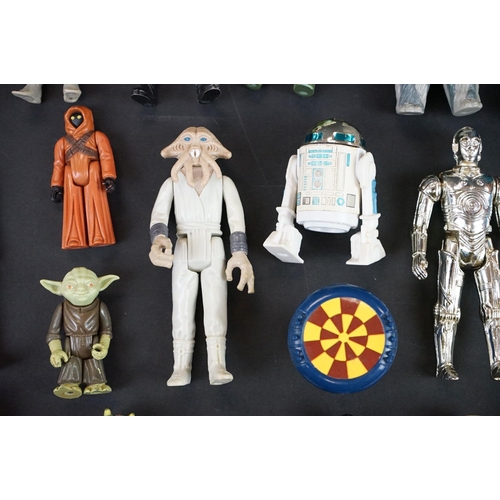 391 - Star Wars - 52 original Star Wars figures to include Jawa, 4 x Snowtrooper, Tia Pilot, Boba Fett, 4L... 