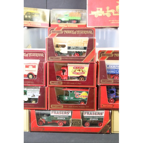 1203 - 120 Boxed Matchbox Models of Yesteryear diecast models to include ltd edn examples, diecast ex, boxe... 