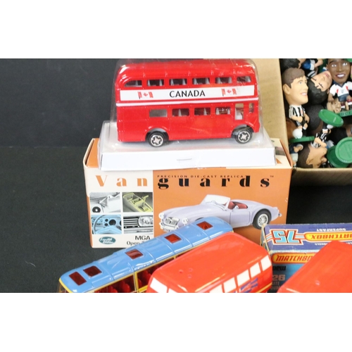 1273A - Quantity of diecast models to include 7 x boxed examples, features Vanguards, Corgi, Matchbox, EFE e... 