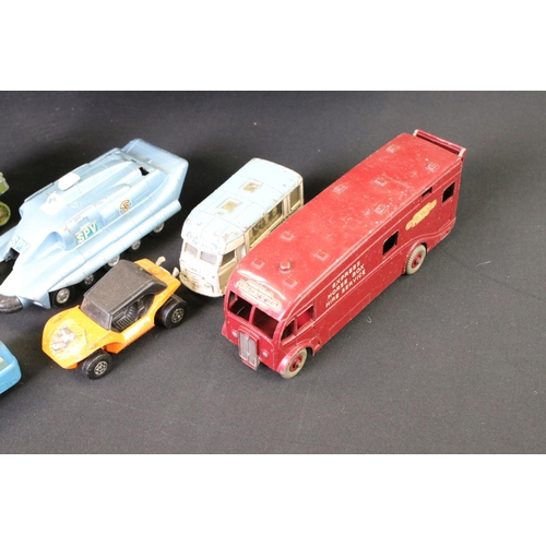 1280 - Around 30 mid 20th C play worn diecast models to include Dinky & Corgi featuring many Dinky commerci... 