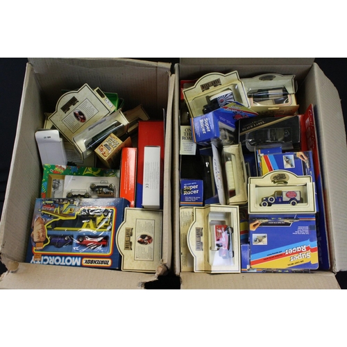 1265 - Around 45 boxed diecast models to include Matchbox, Lledo and Corgi, featuring multi-model sets (inc... 