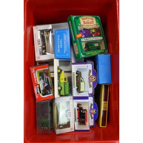 1266 - Around 60 Boxed diecast models to include Matchbox, Solido, Oxford Diecast, NZG Modelle, ERTL and EF... 