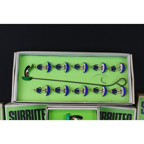 292 - Subbuteo - 24 Boxed HW Subbuteo teams to include 78 Coventry 2nd, 16 Arsenal, 5 Manchester City, 77 ... 