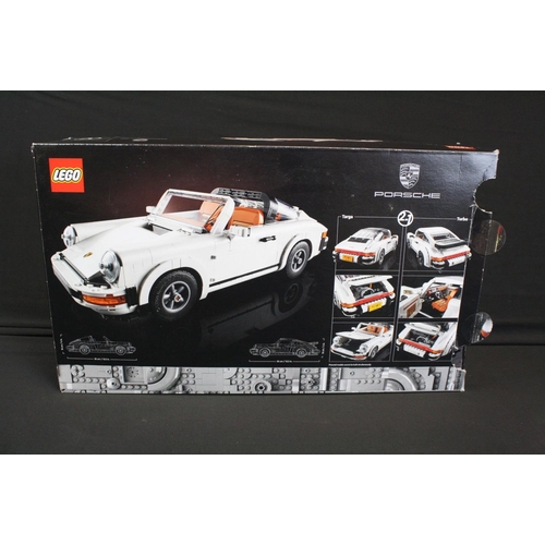 307 - Lego - Boxed Lego 10295 Porsche 911 set, previously built and re-boxed, unchecked but appears gd