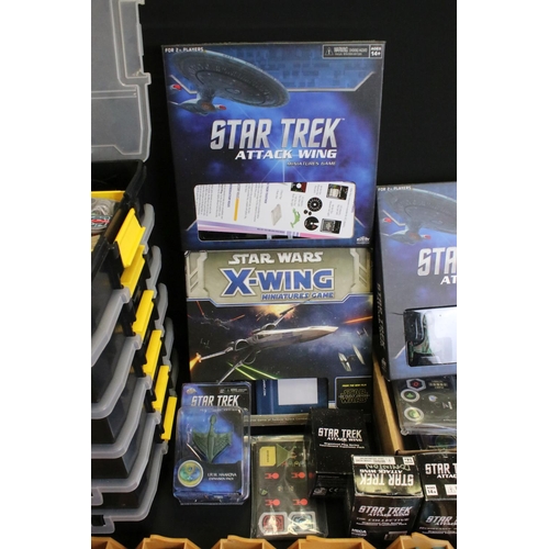 197 - Large collection of Sci Fi related toys and models, mainly featuring Star Trek to include carded Att... 