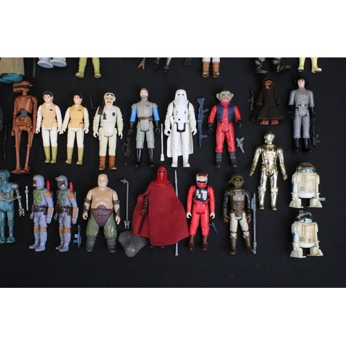 397 - Star Wars - 102 Original figures to include 4 LOM, Squid Head, Darth Vader, Luke Skywalker (Jedi Kni... 