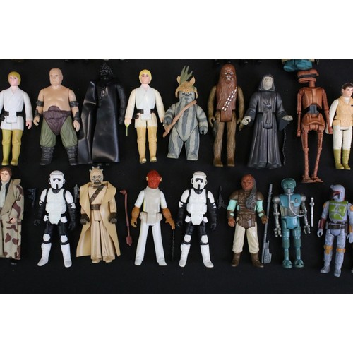 397 - Star Wars - 102 Original figures to include 4 LOM, Squid Head, Darth Vader, Luke Skywalker (Jedi Kni... 