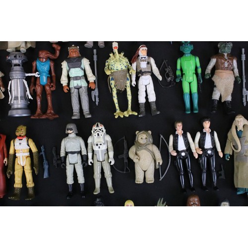 397 - Star Wars - 102 Original figures to include 4 LOM, Squid Head, Darth Vader, Luke Skywalker (Jedi Kni... 