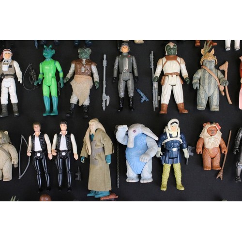 397 - Star Wars - 102 Original figures to include 4 LOM, Squid Head, Darth Vader, Luke Skywalker (Jedi Kni... 