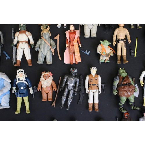 397 - Star Wars - 102 Original figures to include 4 LOM, Squid Head, Darth Vader, Luke Skywalker (Jedi Kni... 