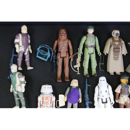 397 - Star Wars - 102 Original figures to include 4 LOM, Squid Head, Darth Vader, Luke Skywalker (Jedi Kni... 