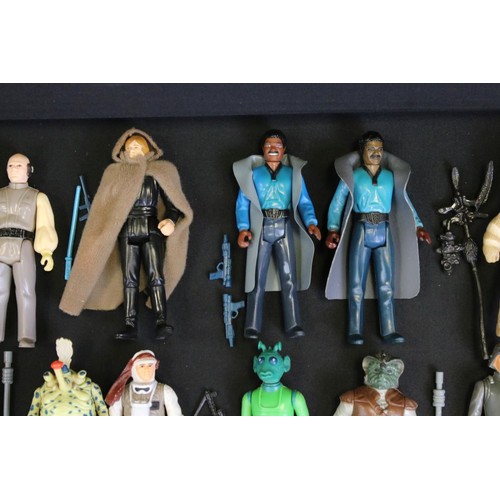 397 - Star Wars - 102 Original figures to include 4 LOM, Squid Head, Darth Vader, Luke Skywalker (Jedi Kni... 