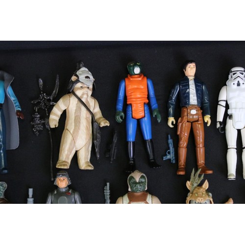 397 - Star Wars - 102 Original figures to include 4 LOM, Squid Head, Darth Vader, Luke Skywalker (Jedi Kni... 