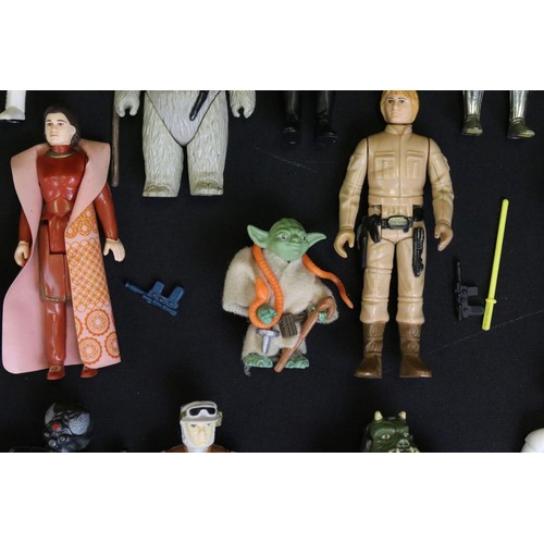 397 - Star Wars - 102 Original figures to include 4 LOM, Squid Head, Darth Vader, Luke Skywalker (Jedi Kni... 