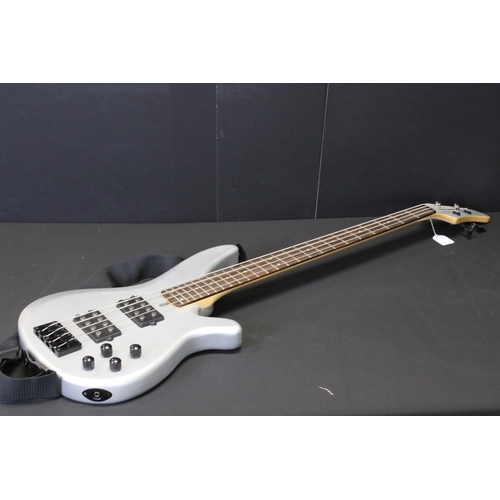 1149 - Guitar - Lindo 4 string electric bass guitar.  Comes with gig bag.