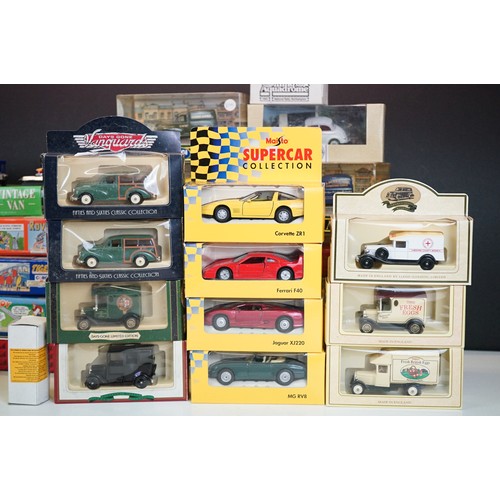 1268A - 38 Boxed diecast models to include Corgi, Maisto and Lledo examples, featuring 3 x Corgi Comic Class... 