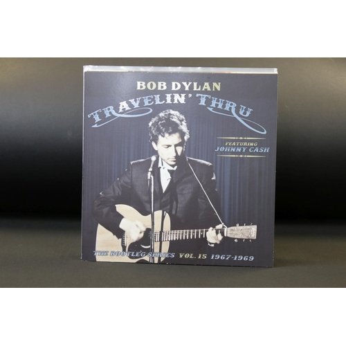 310 - Vinyl - 4 Bob Dylan LPs and a box set to include Travellin' Through, The Bootleg Series Vol 15 1967-... 