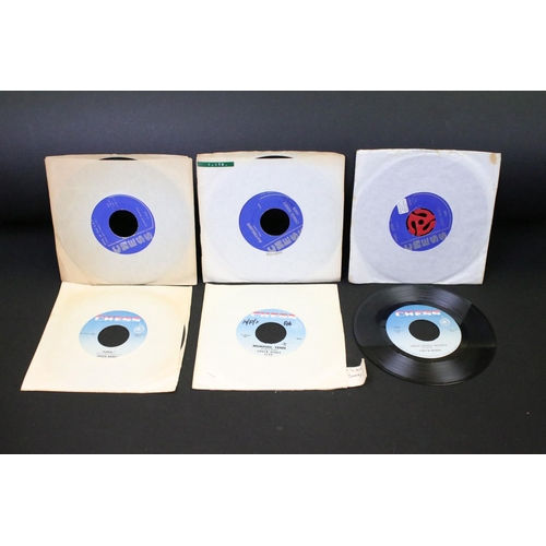 214 - Vinyl - over 40 Chuck Berry 7” singles spanning his career including early examples on Tri-Centre Lo... 