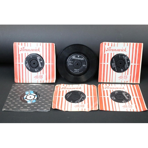 215 - Vinyl - 35 Brenda Lee 7” 45rpm singles spanning her career including demos promos, early examples on... 