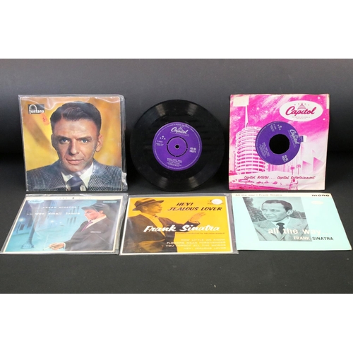 223 - Vinyl / Autograph - approximately 200 Frank Sinatra EPs and 7” 45rpm singles, including around 100 E... 