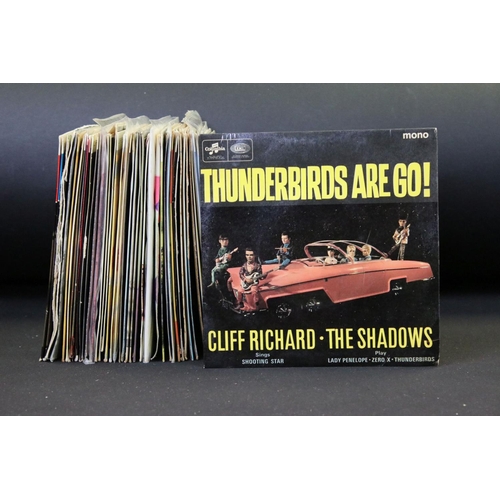 235 - Vinyl - 43 UK EPs and 3 foreign 1960s pressing P/S 7” 45rpm singles by Cliff Richard & The Shadows i... 