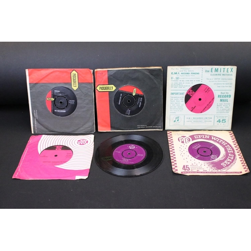 244 - Vinyl - over 40 Joe Meek / RGM Sound production 7” 45rpm singles on various labels and other related... 