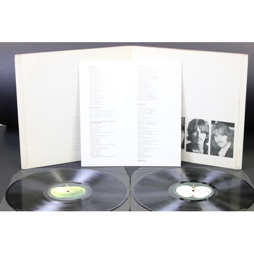 603 - Vinyl - The Beatles White Album original UK Stereo pressing top opener No. 0530729 with black inners... 