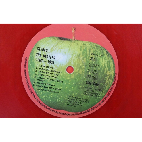 606 - Vinyl - 5 The Beatles Coloured Vinyl albums to include: The Beatles – Sgt. Pepper's Lonely Hearts Cl... 