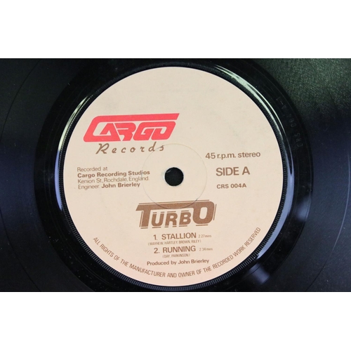 615 - Vinyl - New Wave Of British Heavy Metal - 2 7” singles by Turbo to include:  Stallion E.P. (UK 1980 ... 