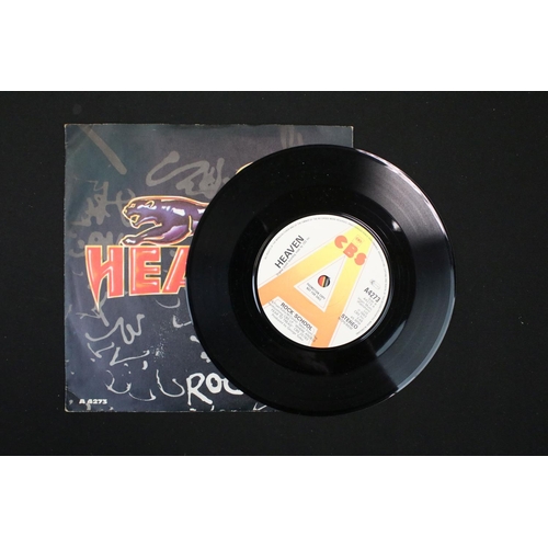 620 - Vinyl - 10 New Wave Of British Heavy Metal / Heavy Metal 7” singles including Private Pressings and ... 