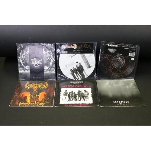 622 - Vinyl – 11 Death Metal / Black Metal  Limited Edition singles including picture discs to include: Be... 