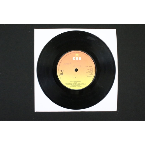 645 - Vinyl - U2 –Three - Original Irish 1979 1st pressing 7” on CBS sunburst label (CBS 7951), UKTM numbe... 